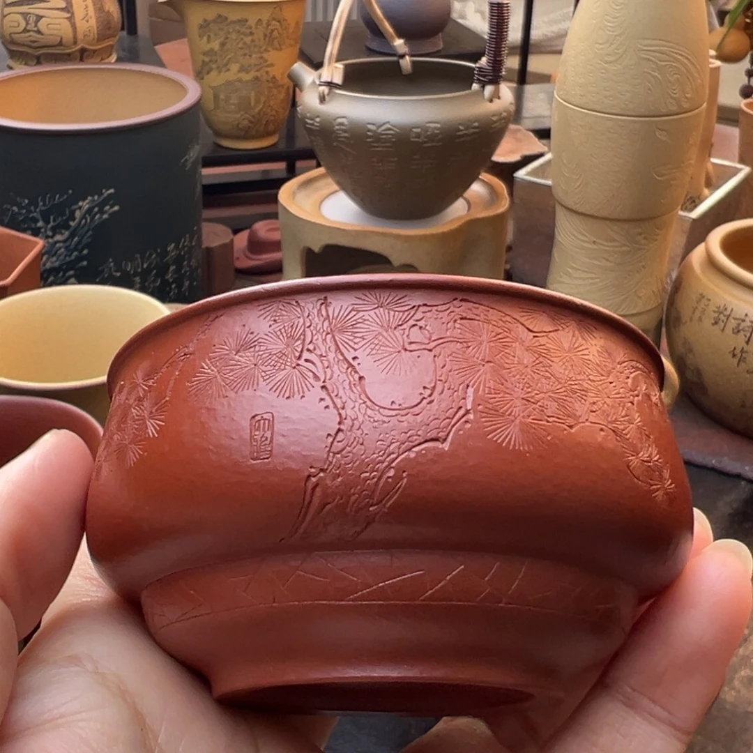 紫砂茶壶紫砂主人杯