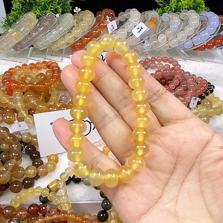 玛瑙/玉髓合金手链