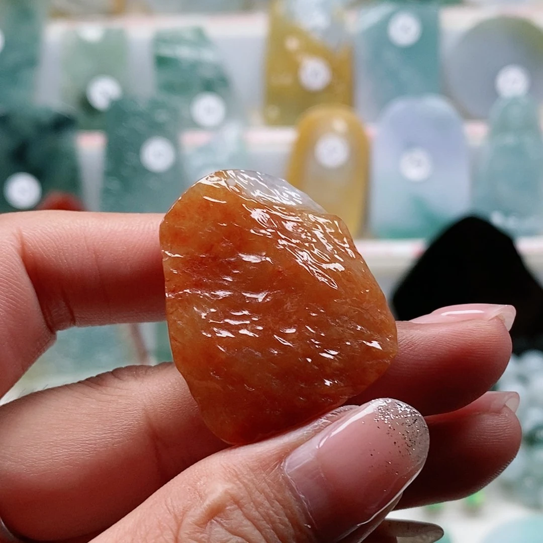颈饰未镶嵌翡翠缅甸天然A货翡翠挂件