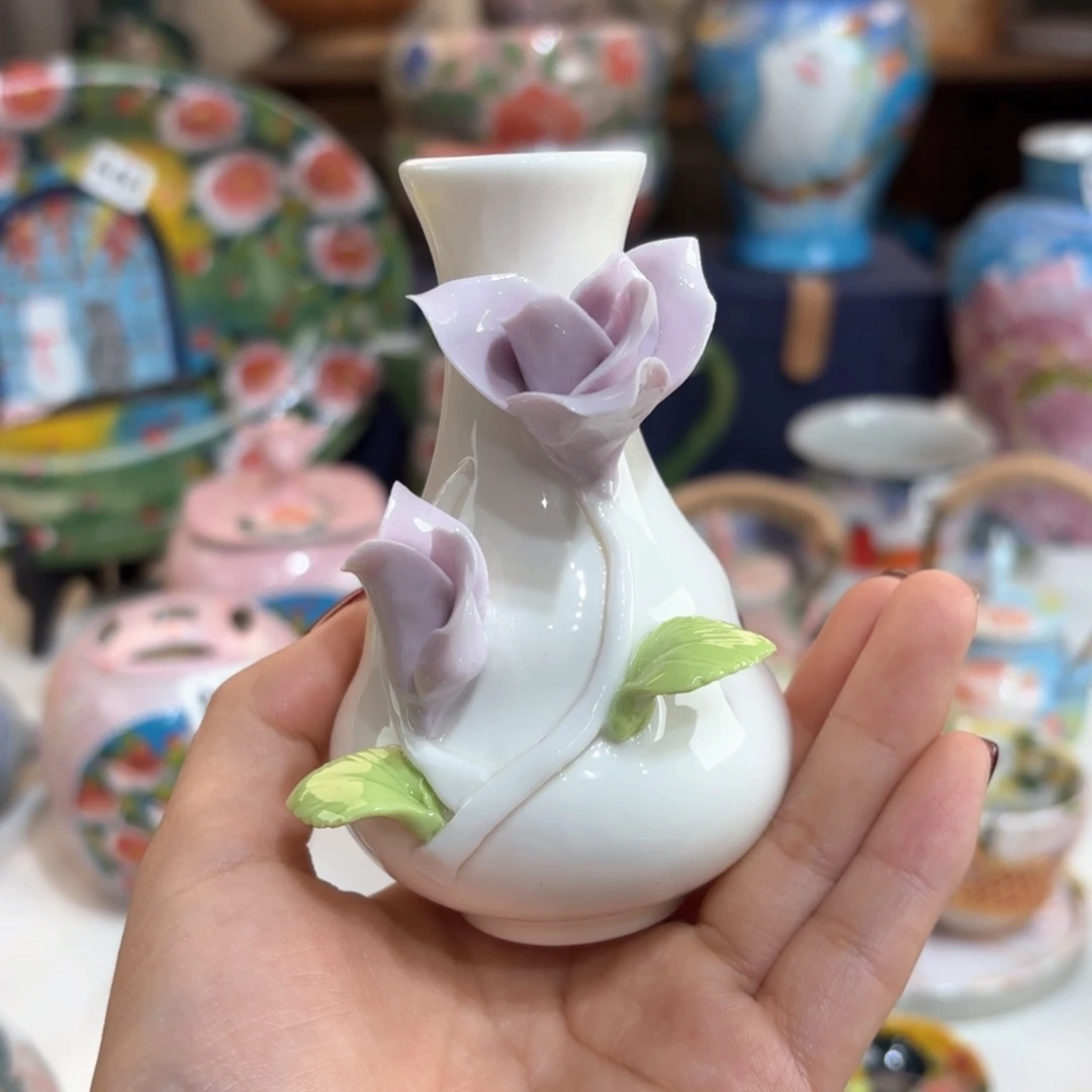 景德镇手绘高温釉下彩陶瓷茶具