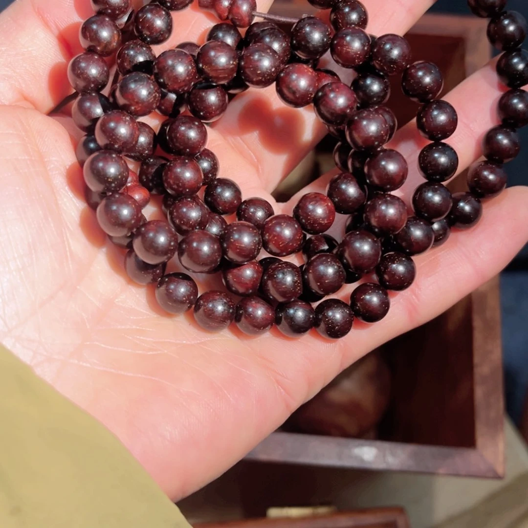 贡木0.8小叶紫檀手串