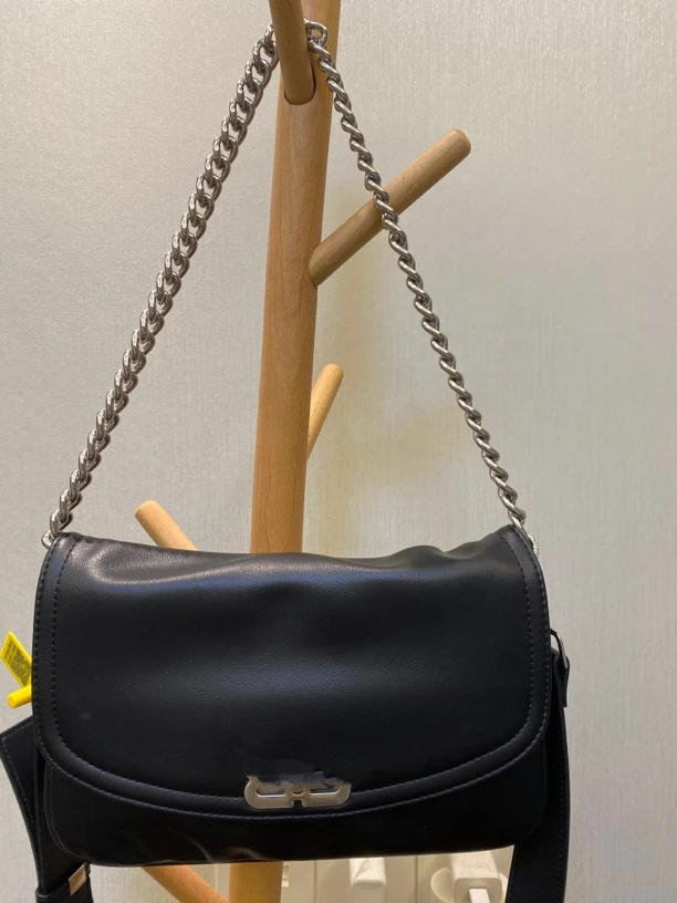 【始久皮具精致款】MZ0252单肩包斜挎包链条腋下包