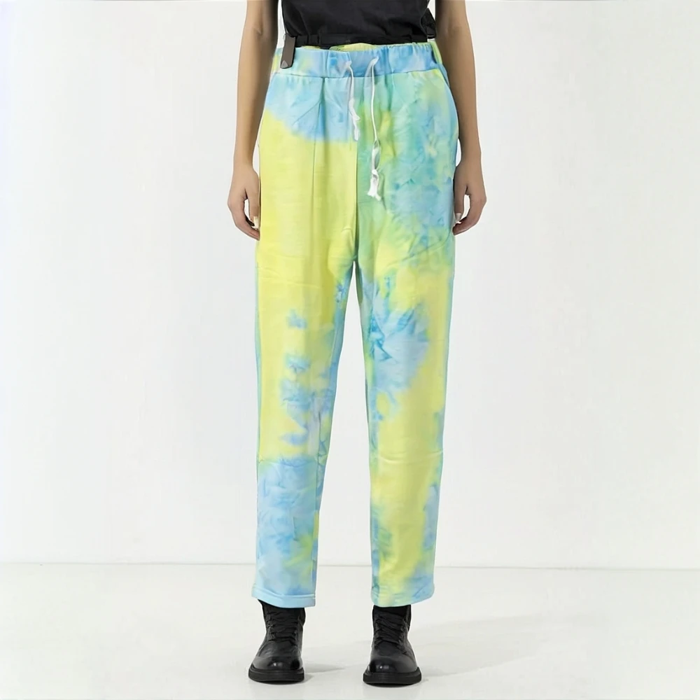 2772 GZ夏季薄款重磅潮牌韩版休闲阔腿长裤