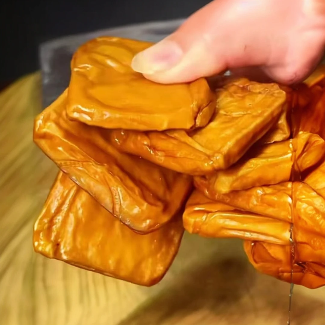 湖南攸县手工腊香干豆香有嚼劲250g湘菜馆饭店食材现做现烤香干