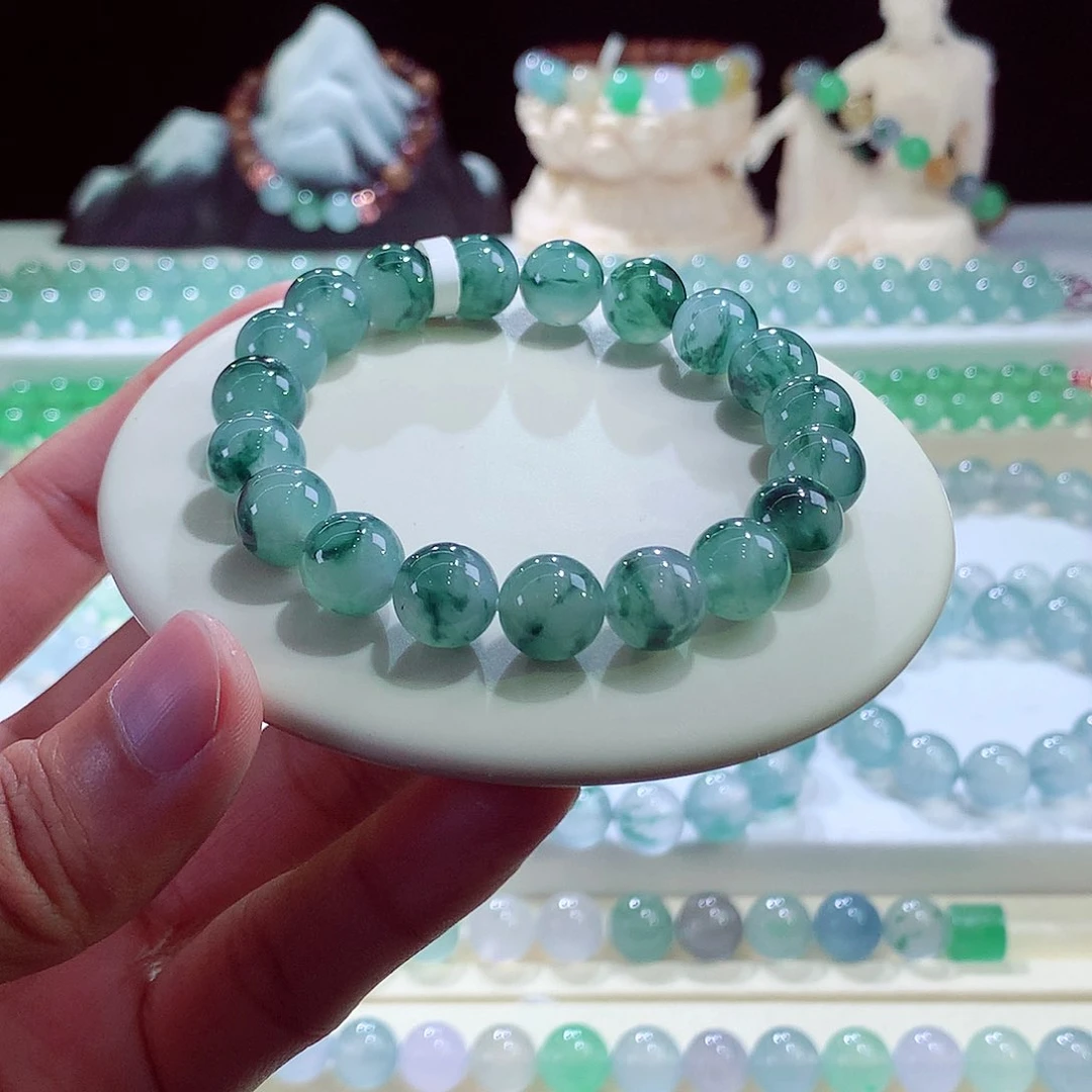 未镶嵌手链翡翠卡10