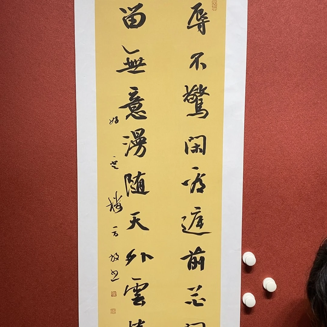 书法宠辱不惊直播大漏