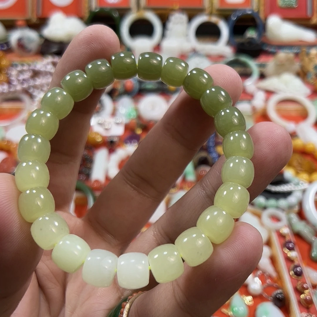 和田玉（糖玉）未镶嵌手链