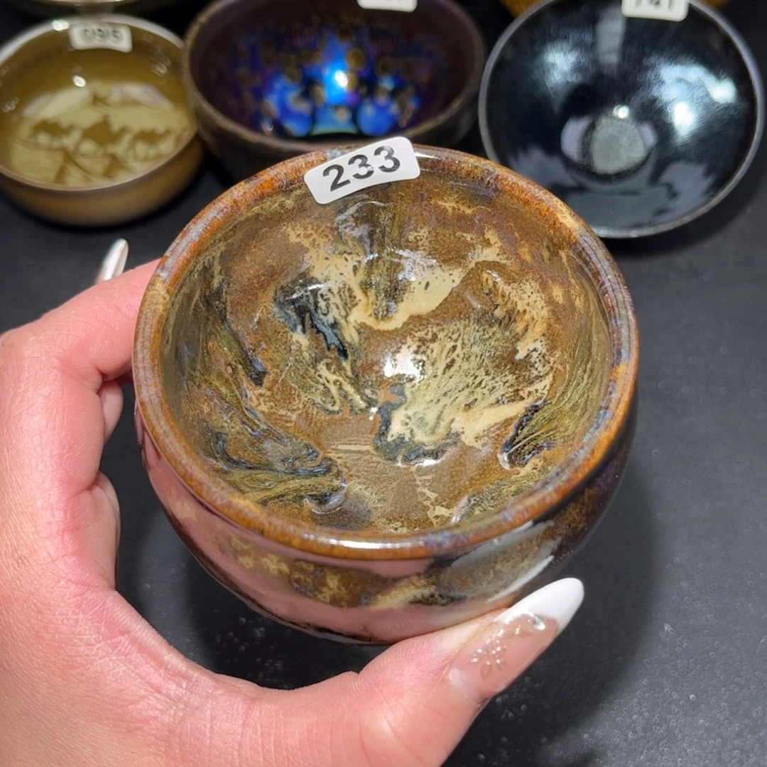 茶盏233 建盏单盏太好看了吧……