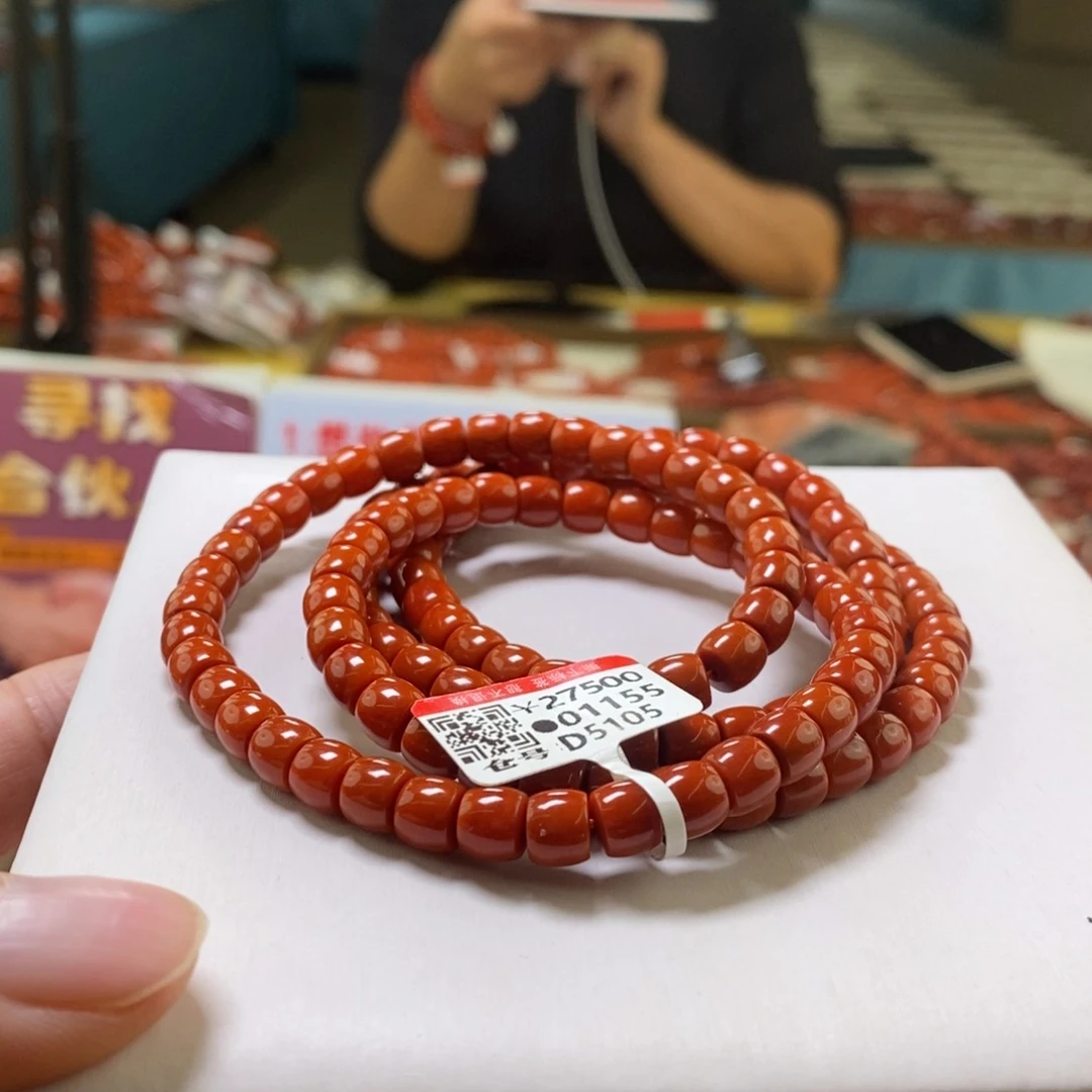 未镶嵌手串南红玛瑙