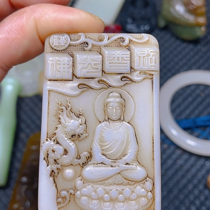 吊坠白玉菩提精选