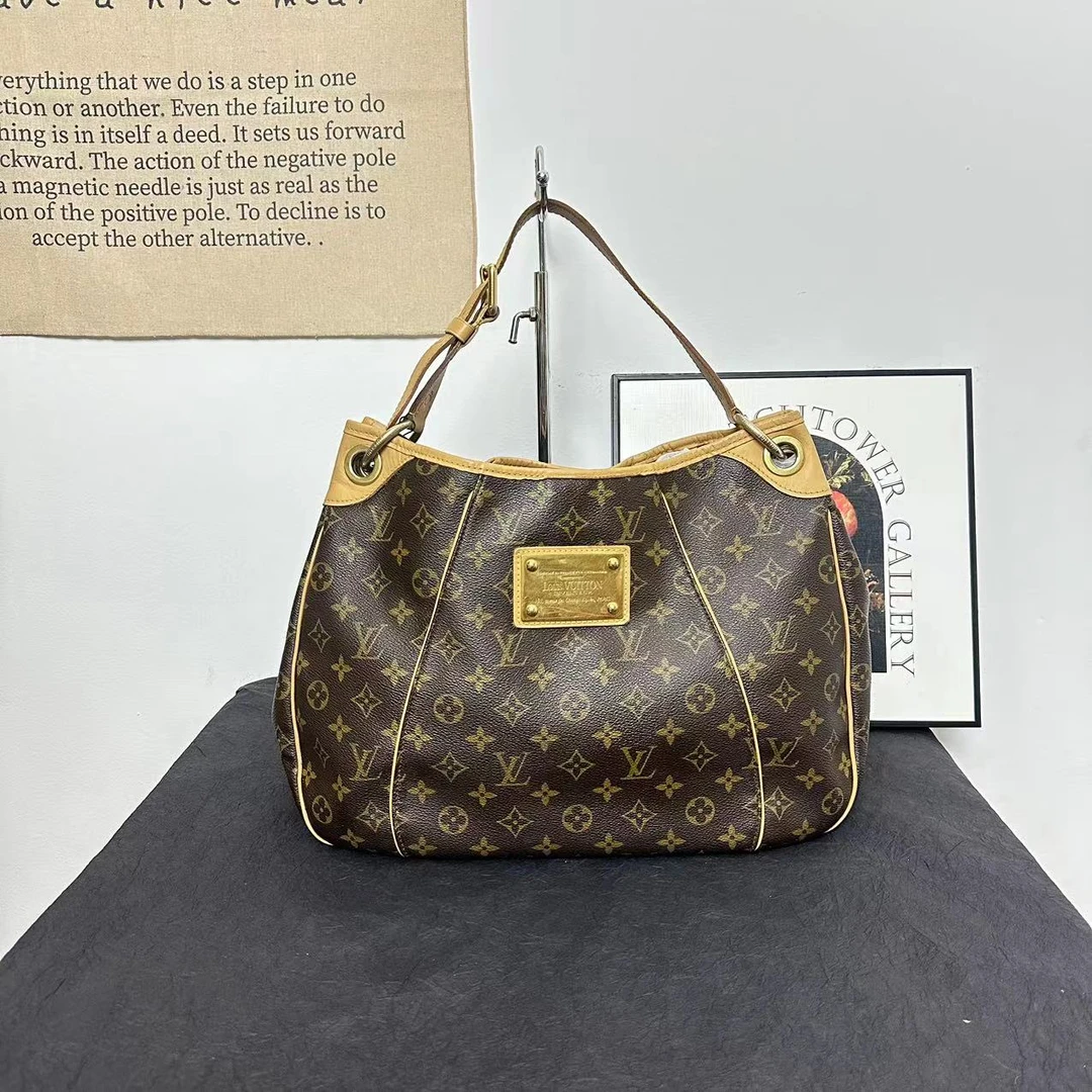 95新 LouisVuitton/路易威登 lv金牌南瓜包/单肩包/腋下包/托特包