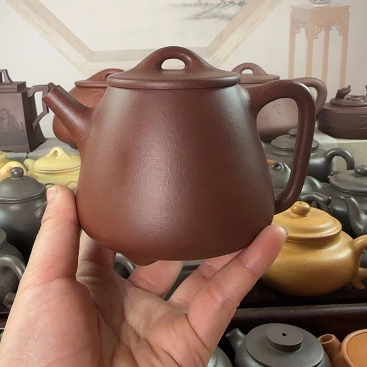 紫砂茶壶底槽清料240cc