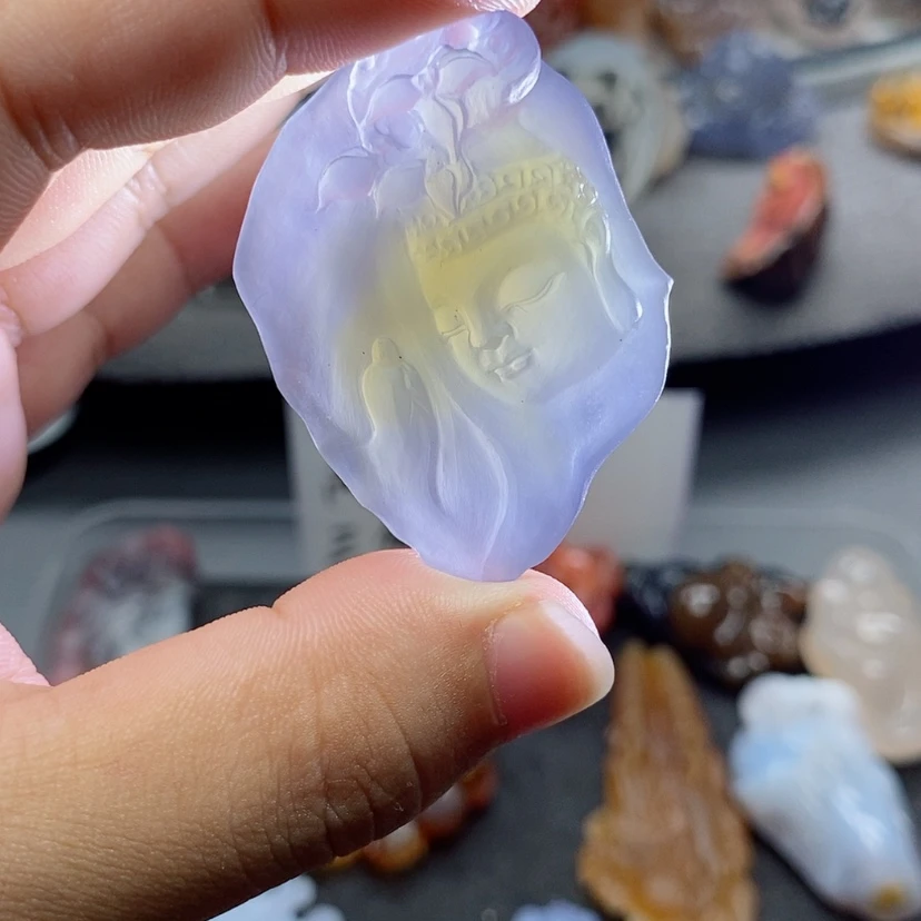 【闪购商品】未镶嵌吊坠定制玛瑙