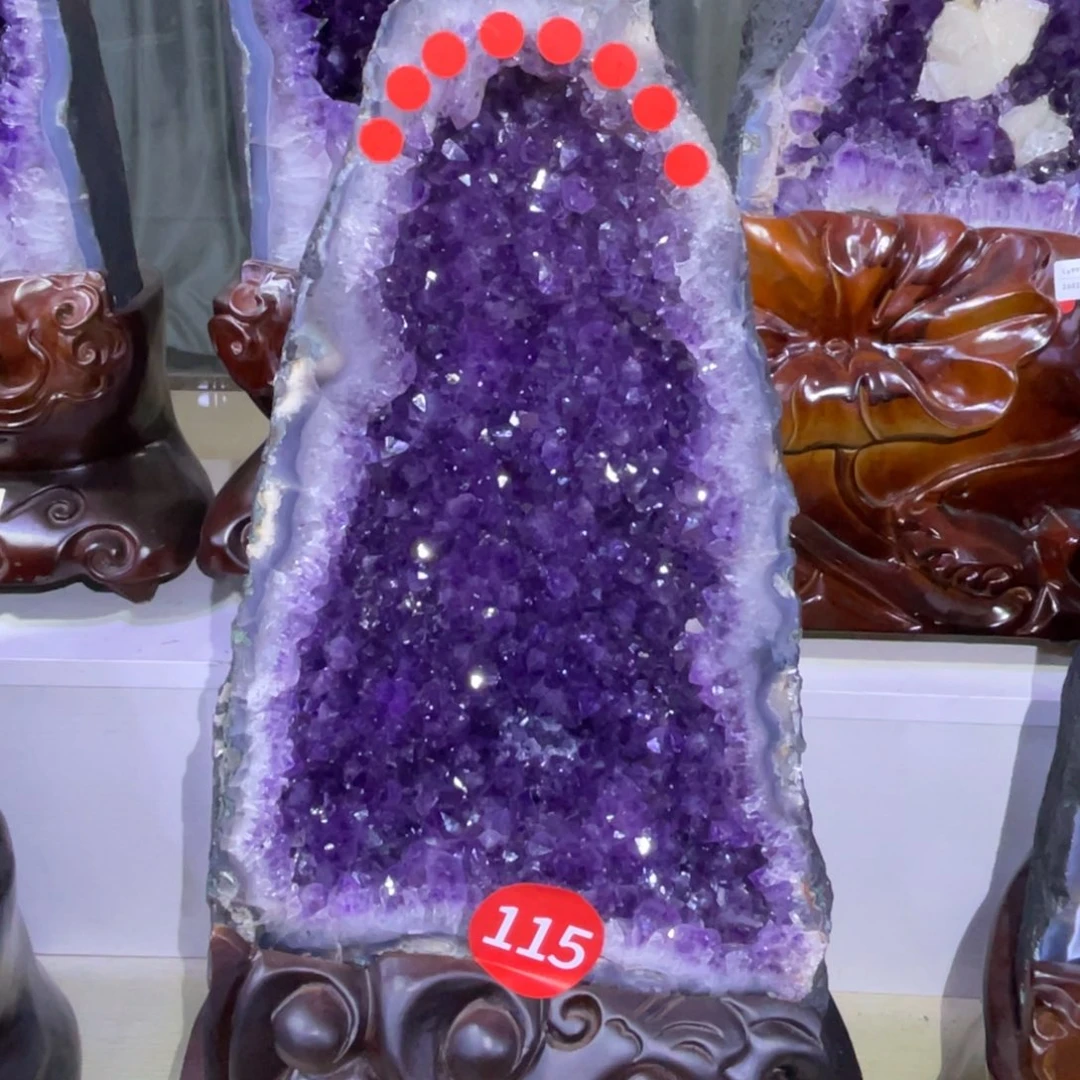 未镶嵌大型摆件（非配饰）紫晶
