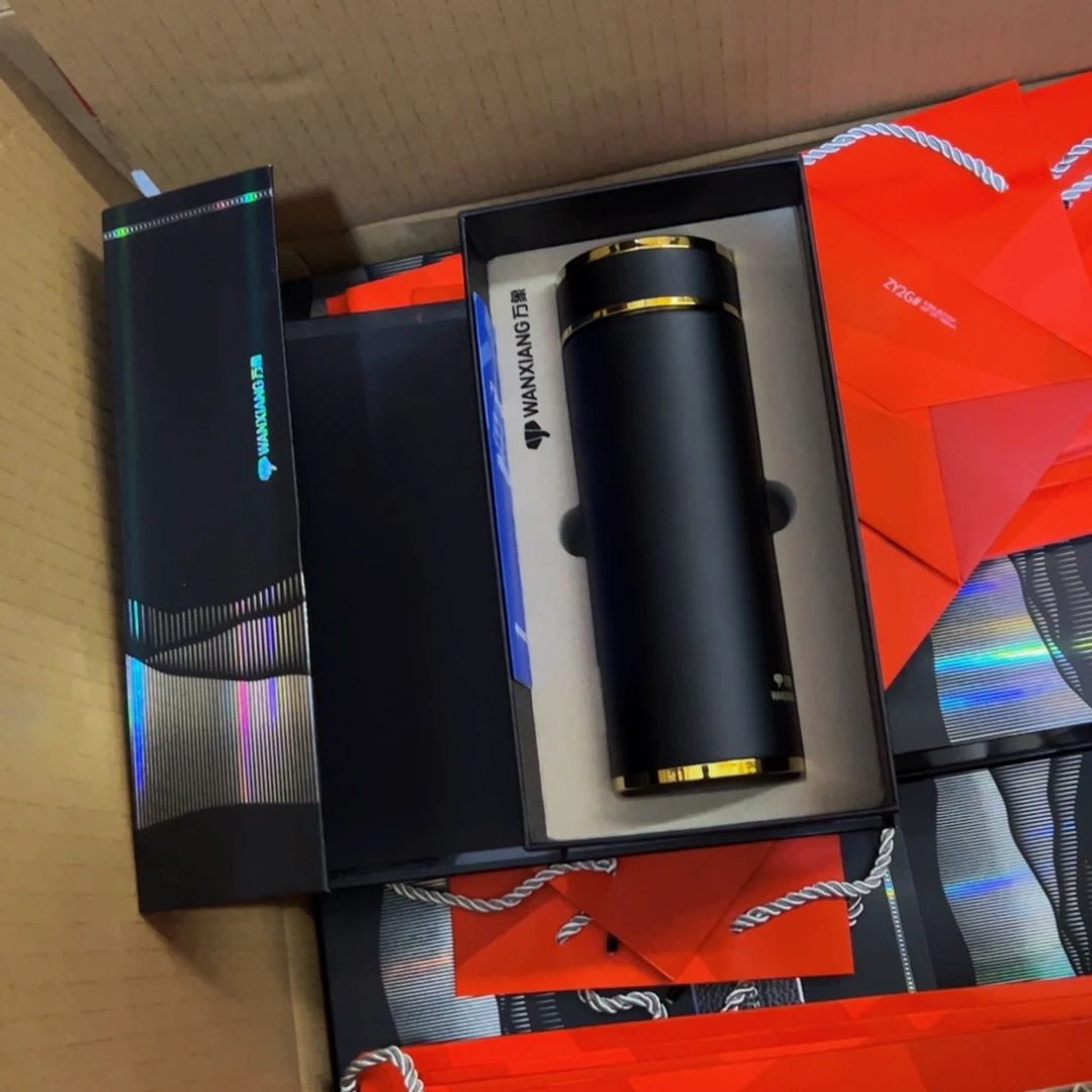 H21JL黑金保温杯316带滤网500➕杯套