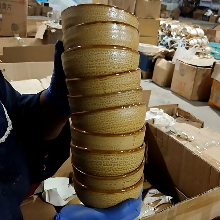 瓷片盘子碗茶壶啥都有10个