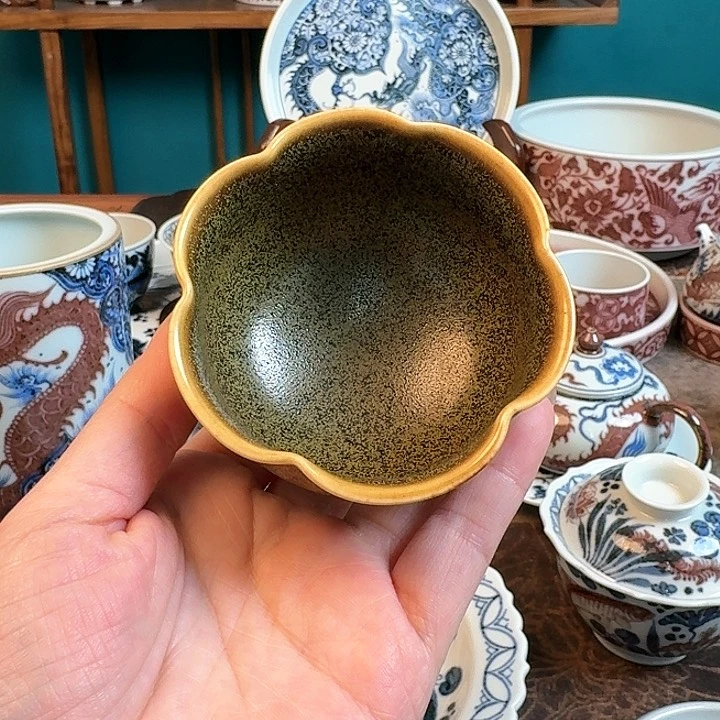 景德镇手工手绘茶具哈哈哈哈