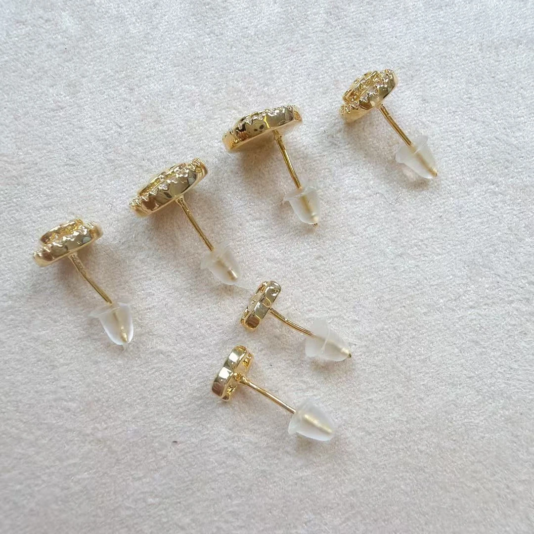 铜合金锆石耳饰 【AG•饰品】耳环AG01067 AG01068