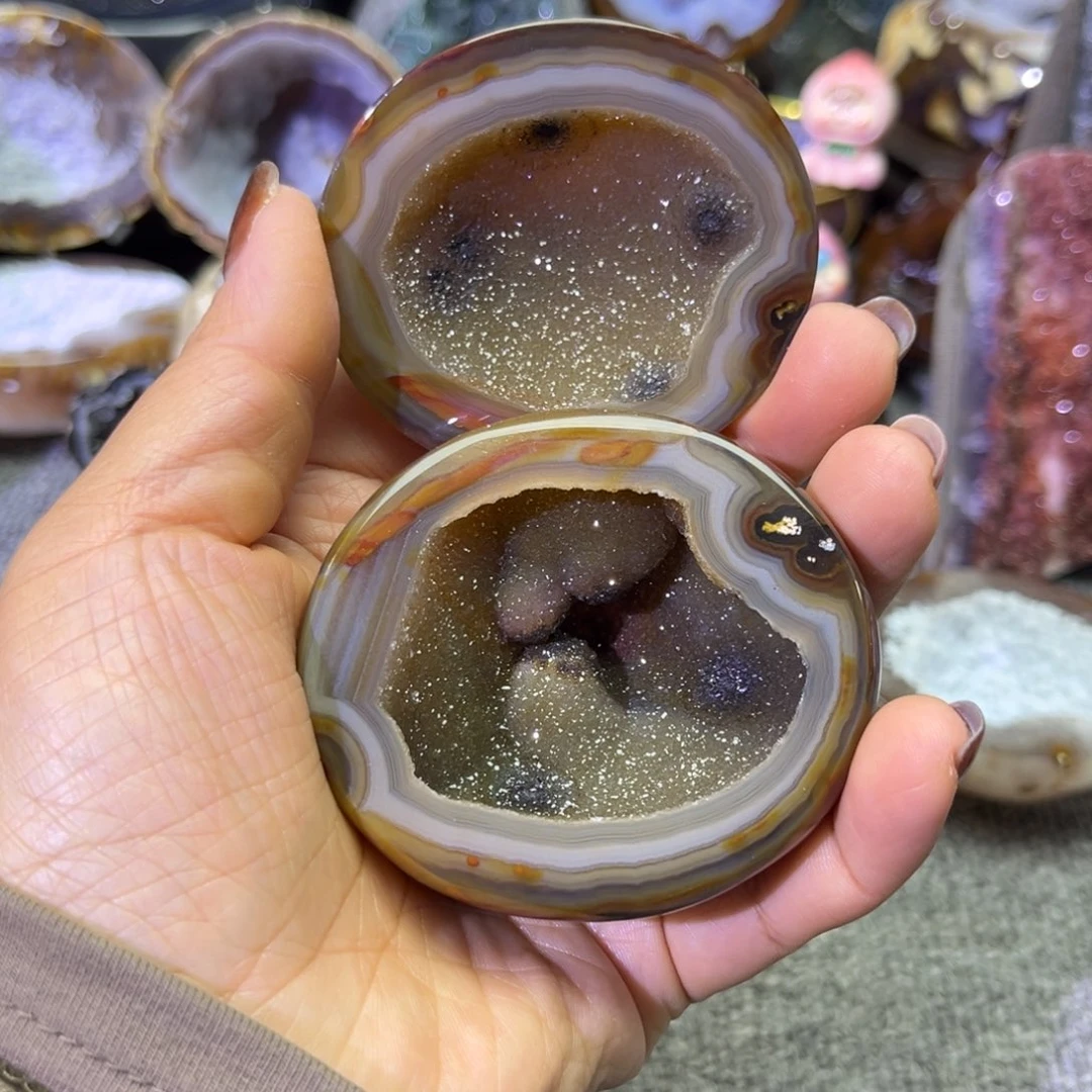 摆件紫晶未镶嵌水晶