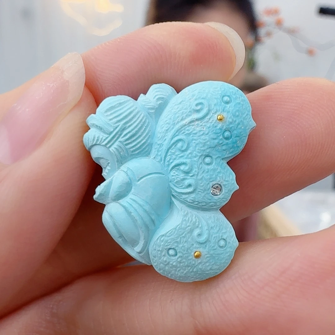 绿松石未镶嵌珠宝奇石