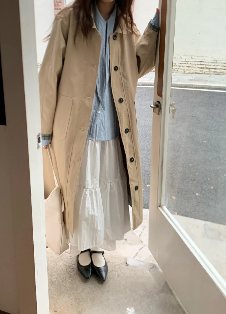 风衣外套no退no换