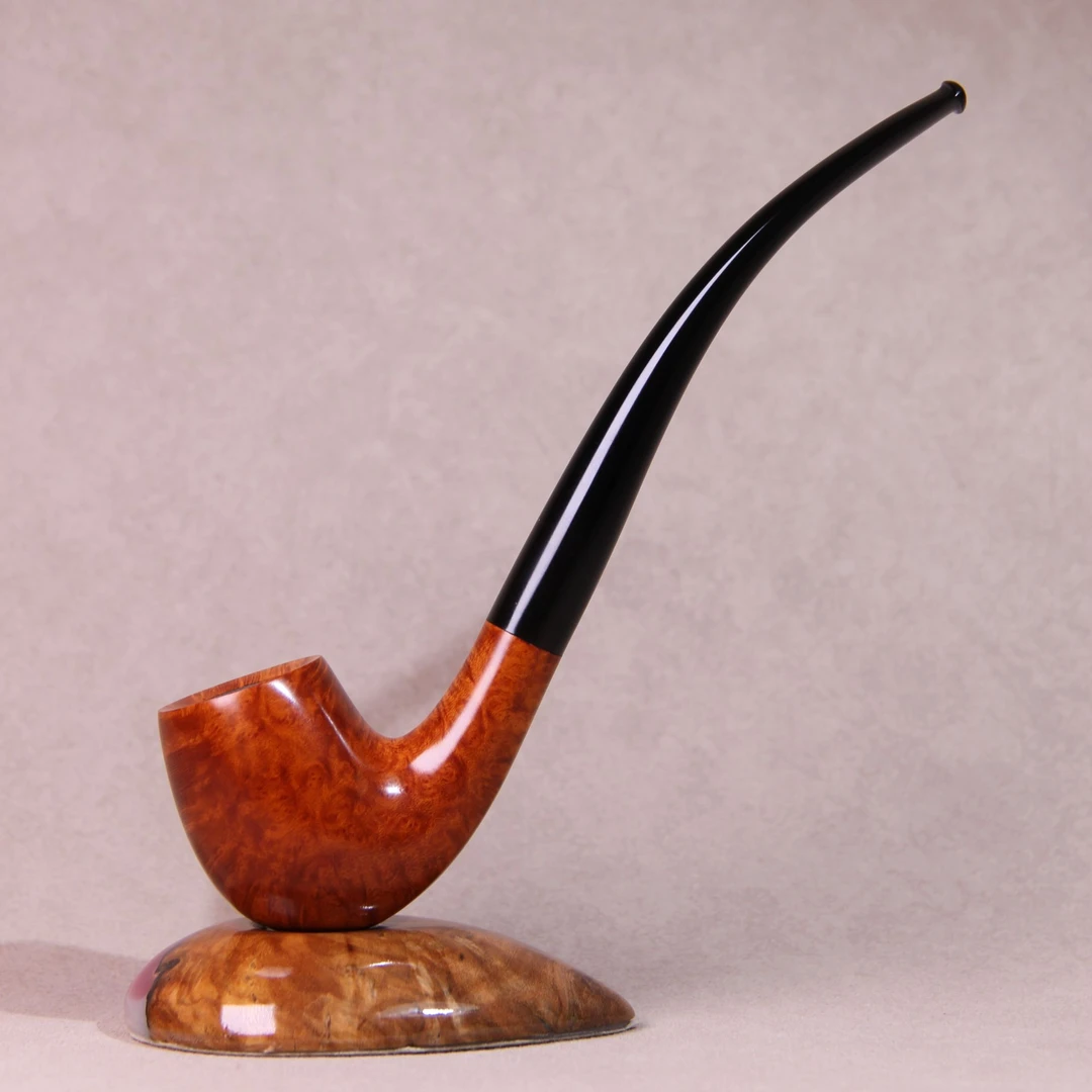 光面/喷砂进口石楠木手工阅读斗3mm烟道硫嘴（细节见直播间）