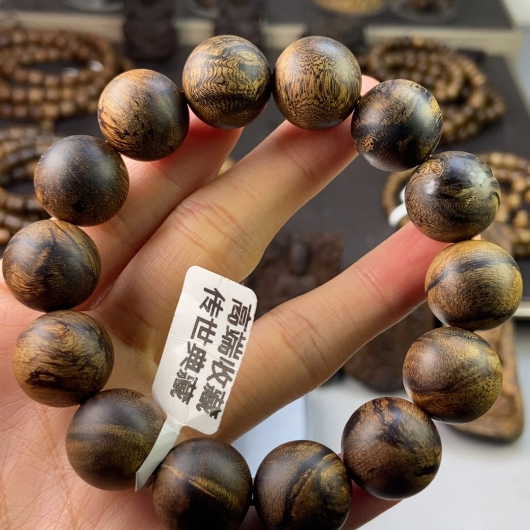 沉香手串共**益越南芽庄瘤疤白