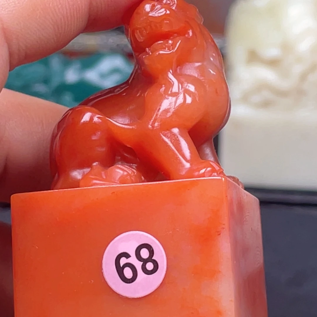 寿山石印石奔****腿定制产品双方约定不退换