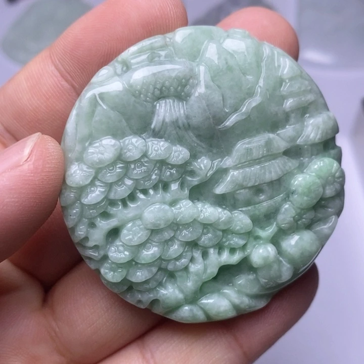 颈饰未镶嵌翡翠翡翠