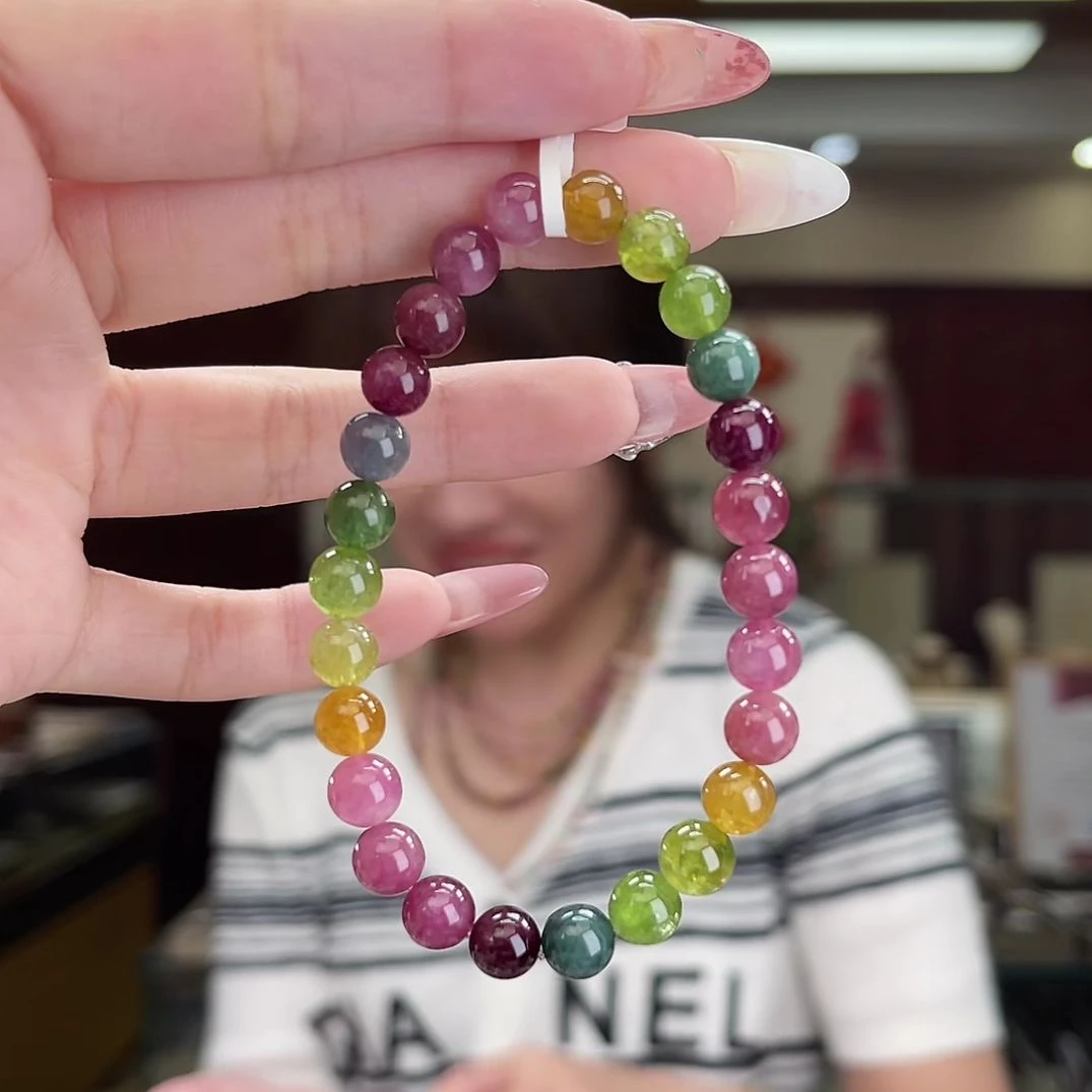 04472227/未镶嵌碧玺7mm+单圈多样性发货