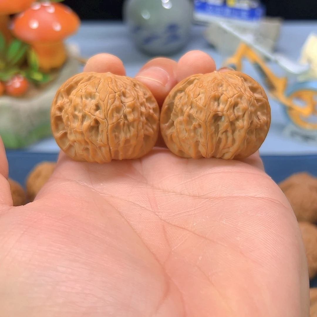 文玩核桃把件A*H全品磨盘