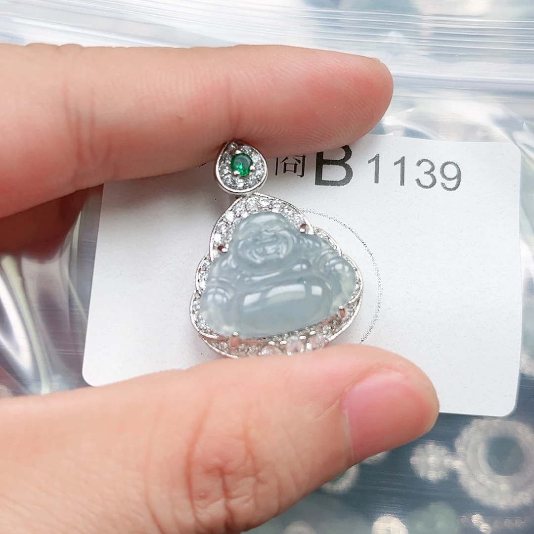 翡翠颈饰未镶嵌翡翠1139