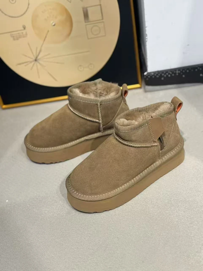 【品牌尾货】女士厚底雪地靴8654