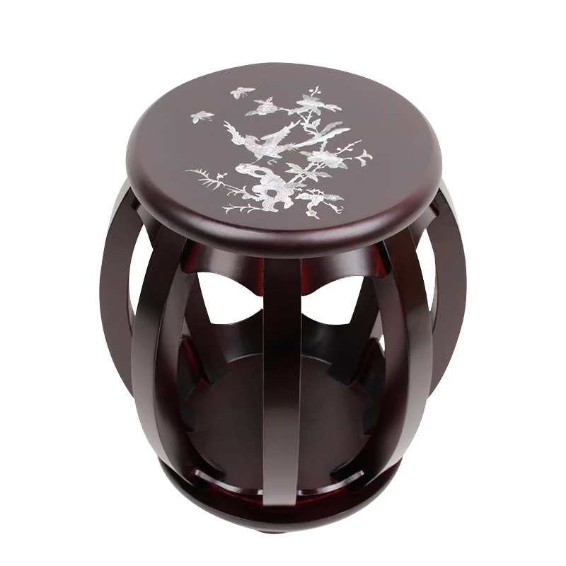 顺丰发货古筝圆凳古筝凳子实木古筝单人印花款素面款古筝琴凳结实