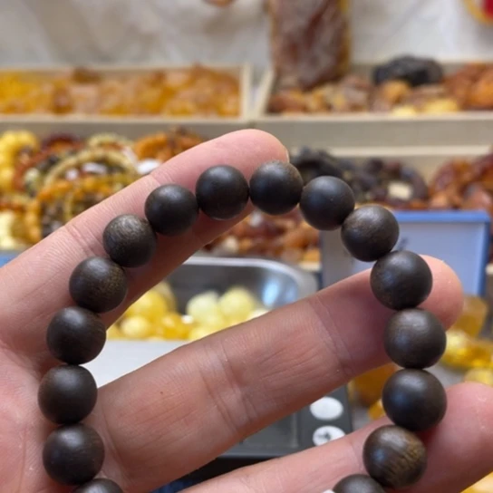 未镶嵌蜜蜡手串瞌***蜂手串