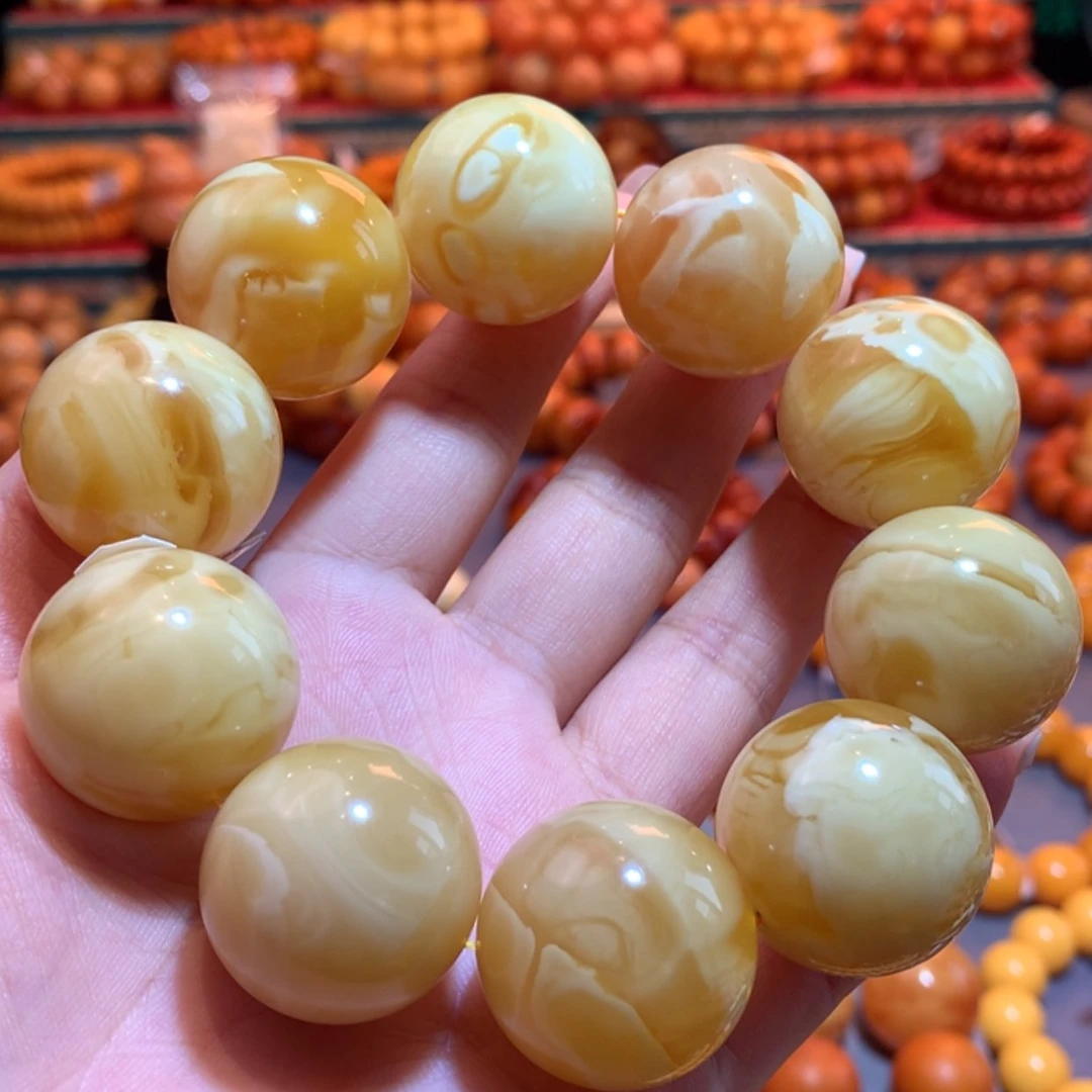 【闪购商品】未镶嵌蜜蜡手串蜜蜡手串