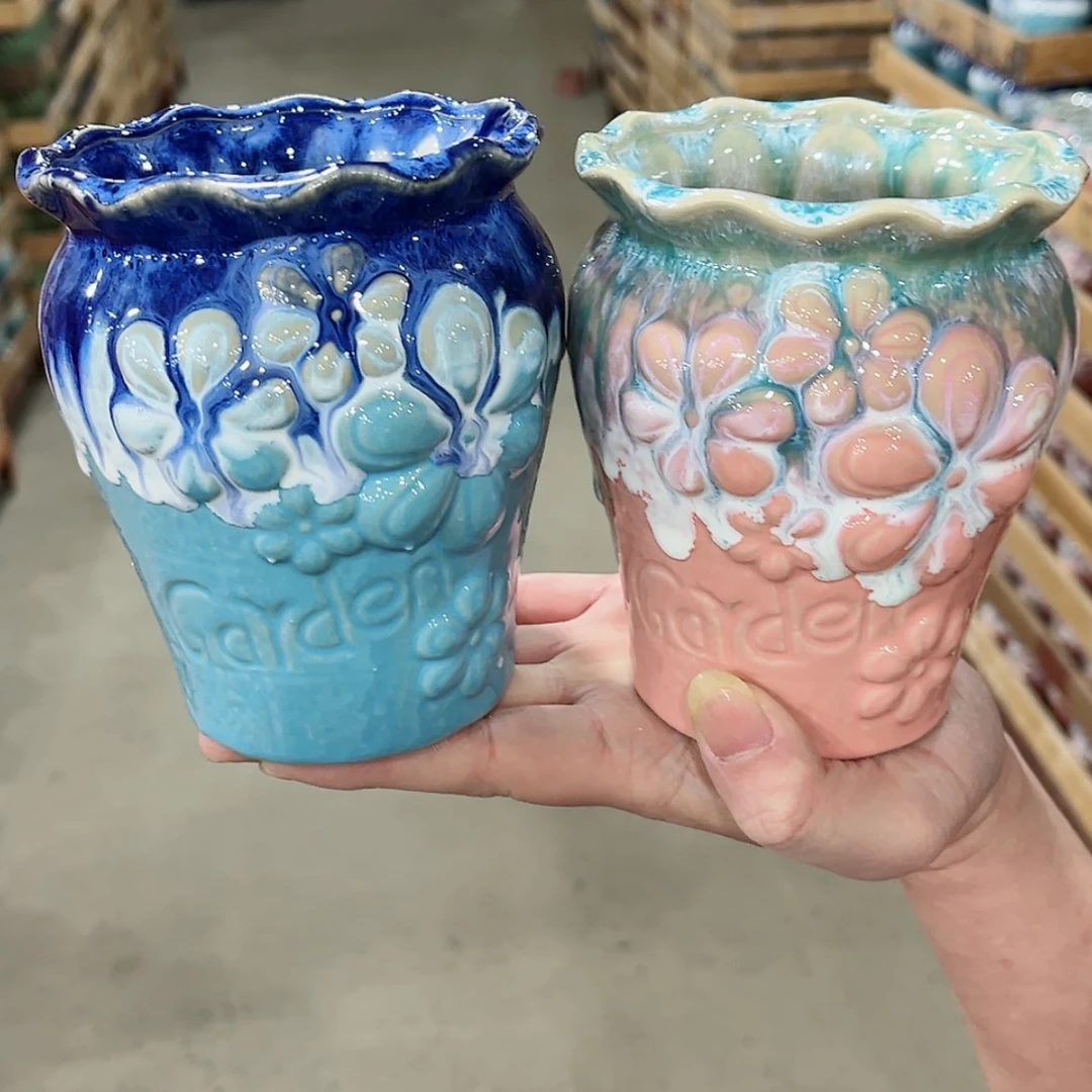 【闪购商品】陶瓷陶瓷多肉植物花盆