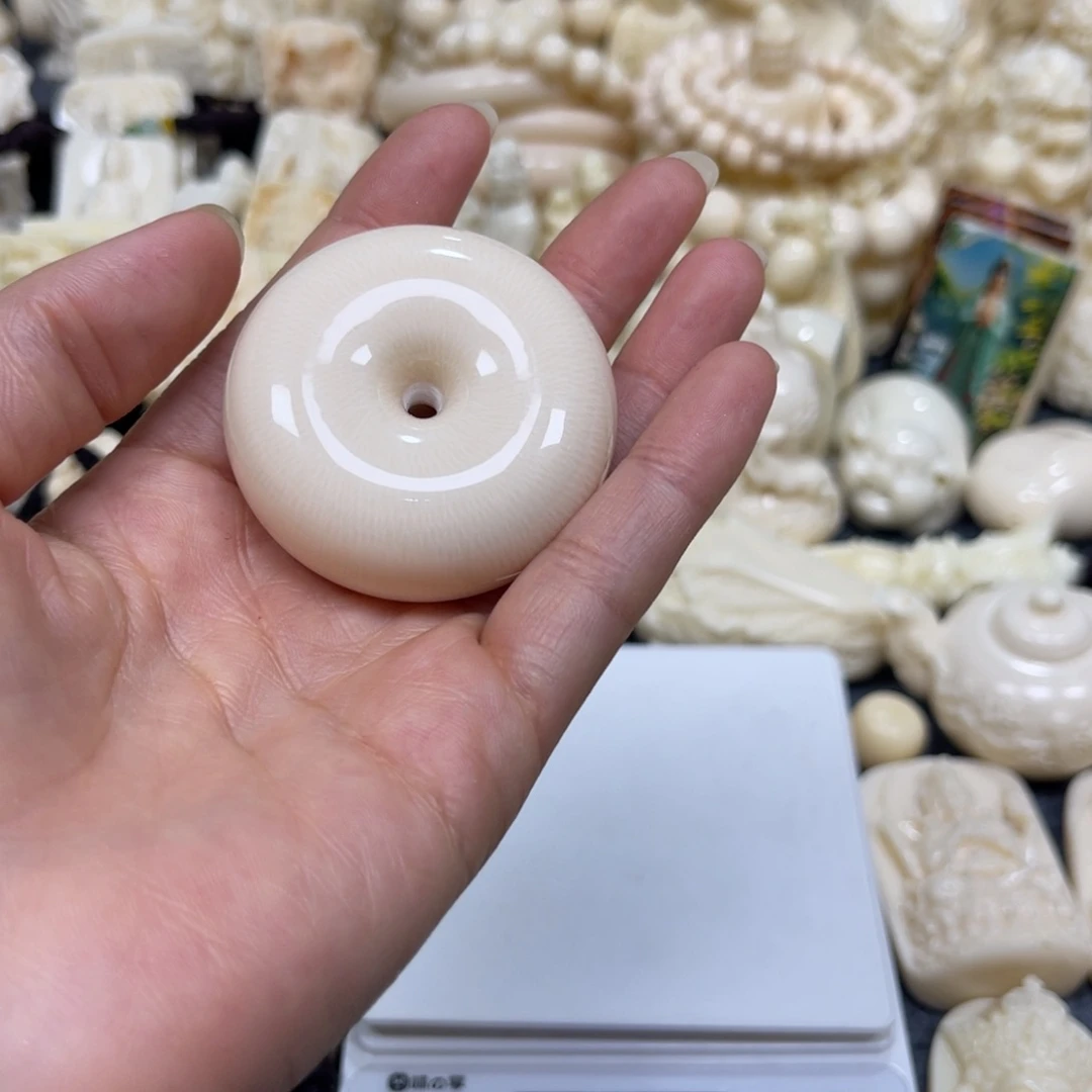 二***爷猛犸象牙手串/手链/手镯面包圈