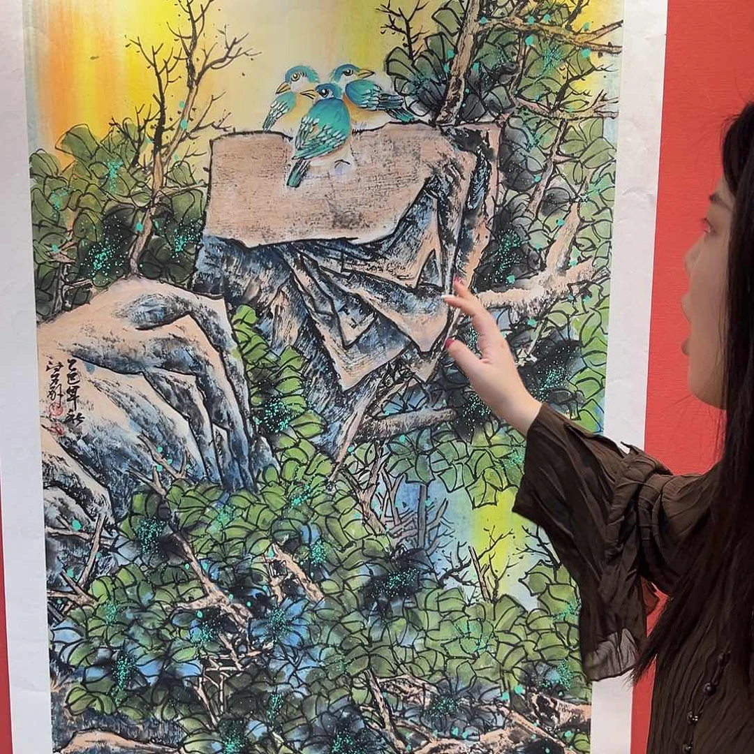国画卢付磊国画作品