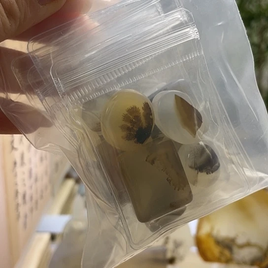 玛瑙/玉髓吊坠未镶嵌婳*