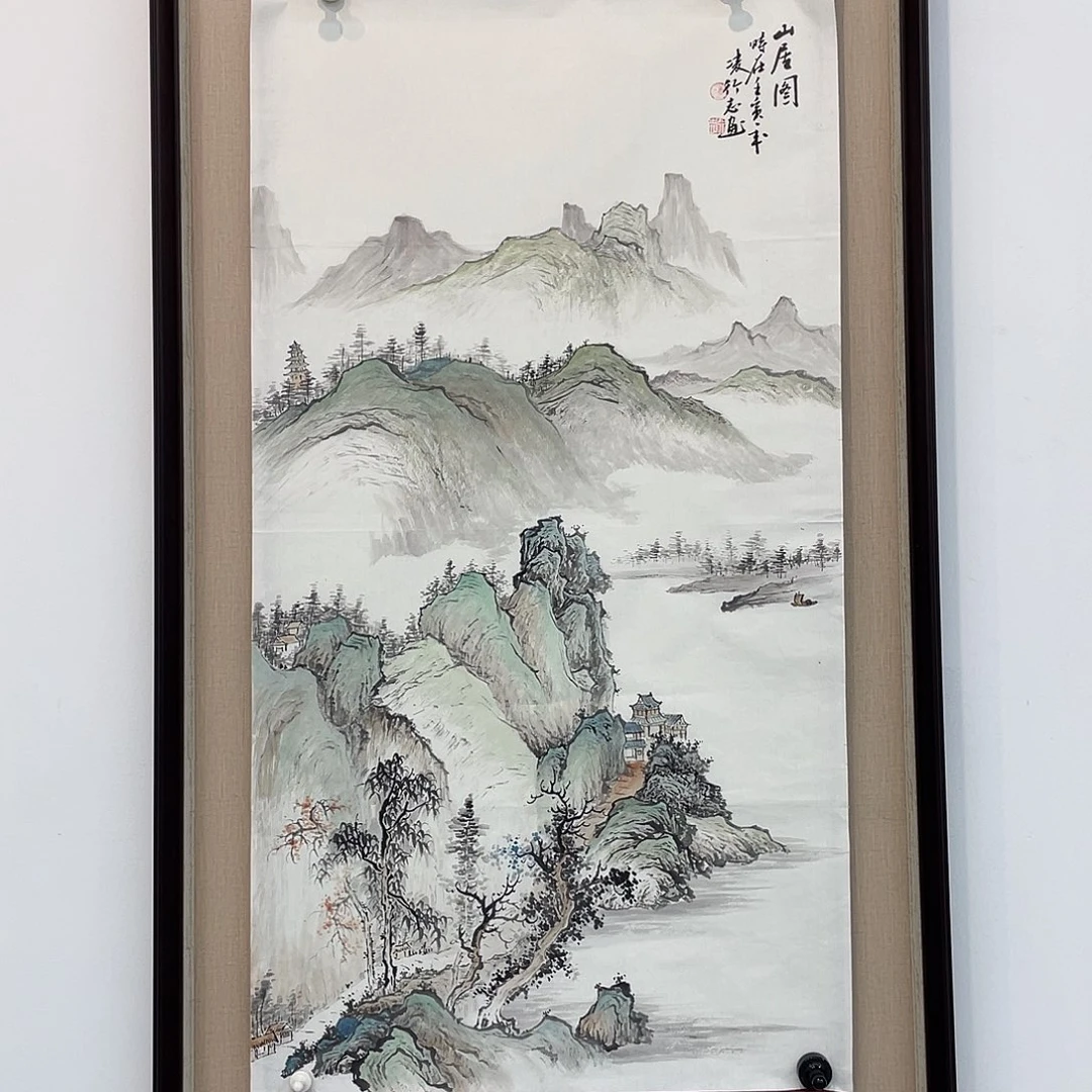国画凌行志老师手绘国画精品