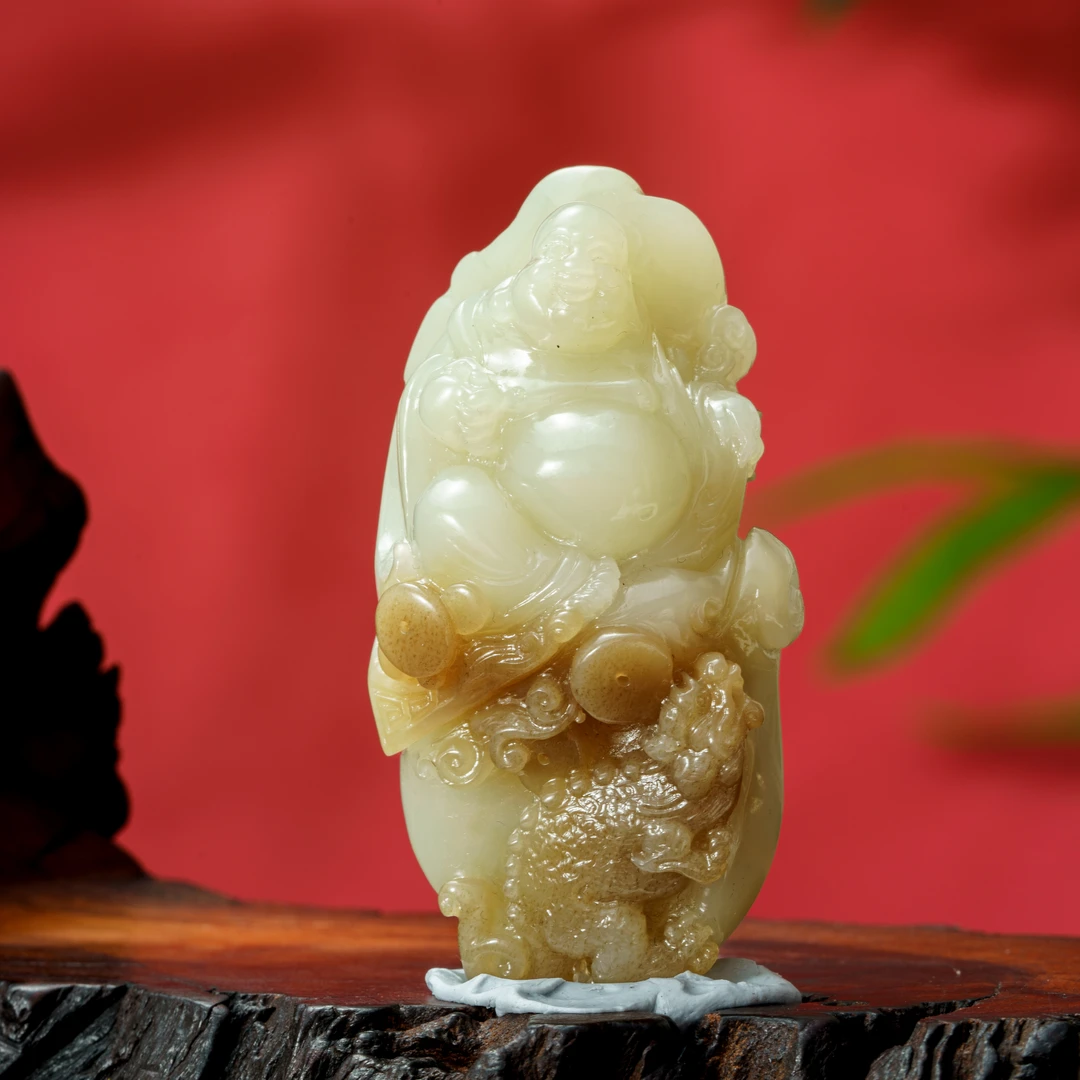 Lot38 和田玉挂件76.03g/十竹斋拍卖1780241
