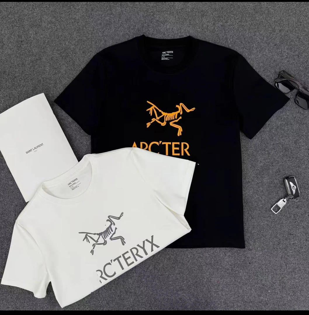 8【清仓】茑茑家轻奢系列 前胸大图短袖 个性情侣款 {发正标}