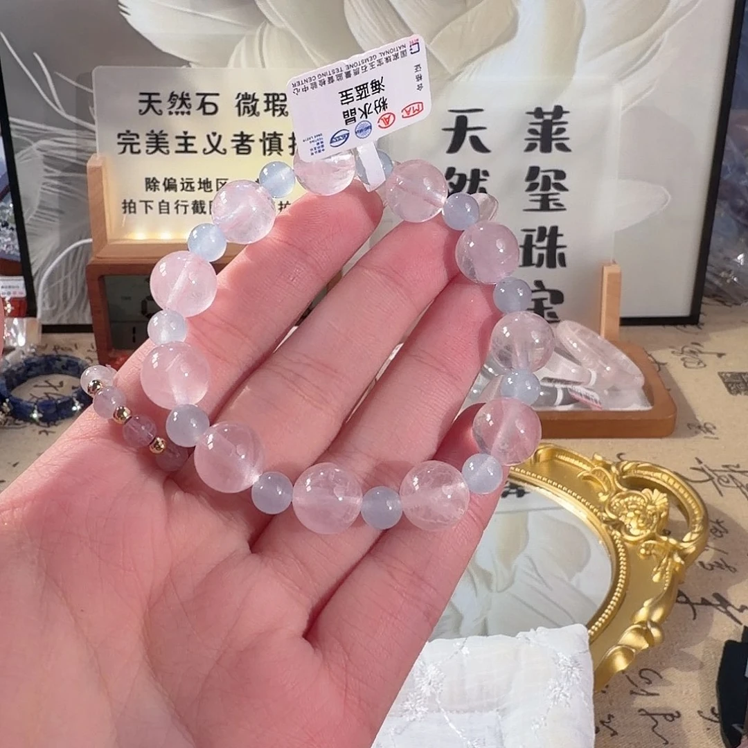 水晶手链未镶嵌多样性发货1027