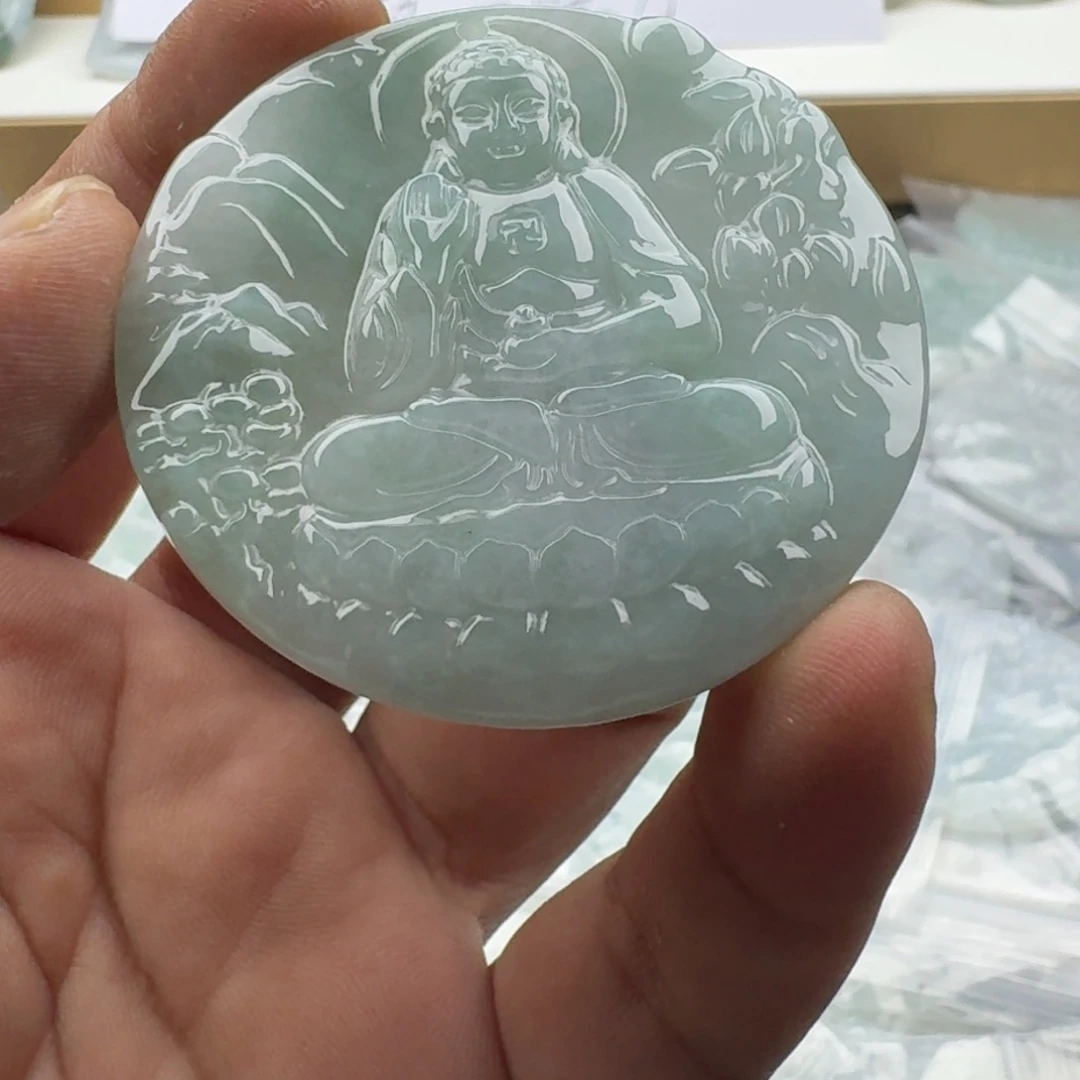 翡翠未镶嵌颈饰翡翠未镶嵌吊坠