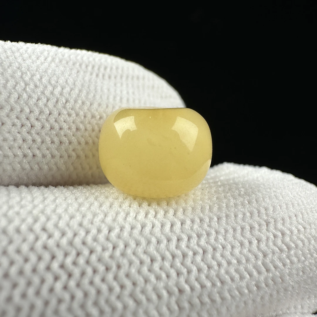 B9093【微瑕】天然原矿蜜蜡 墩子11*8mm支持复检假一罚十