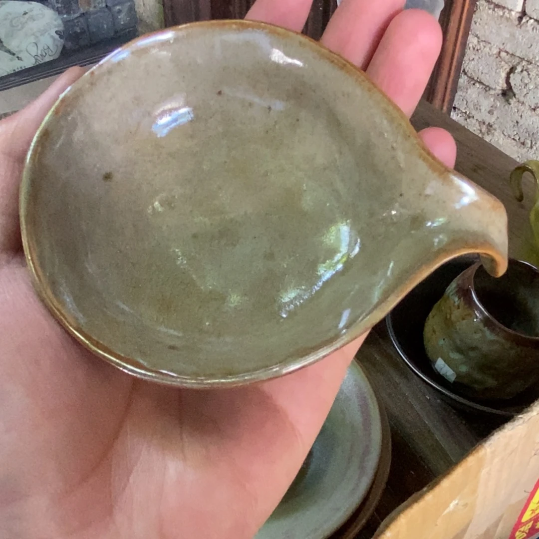 恒***芯浪鬼柴烧日用陶碟子