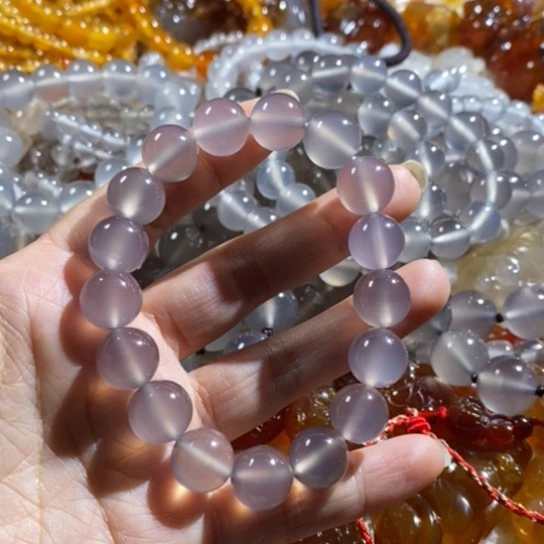 未镶嵌玛瑙手串玛瑙/玉髓乐*