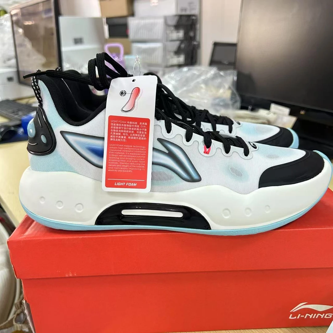 《B品以直播展示为准》鞋面脏-李宁男子运动鞋ABPT039