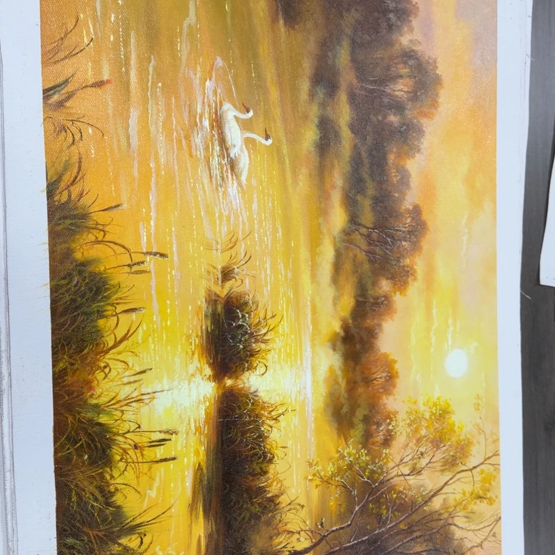 油画你在干吗了我想